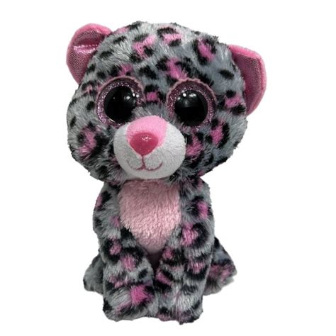 Ty Toys Ty Silk Beanie Boo Plush Tasha Leopard Cat Stuffed Animal