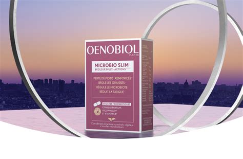 Oenobiol Microbio Slim Brûle Les Graisses Et Rééquilibre Le Microbiote