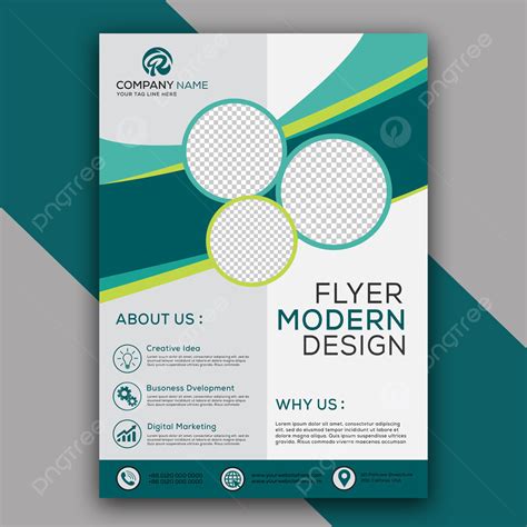Modern And Creative Flyer Design Template Template Download On Pngtree