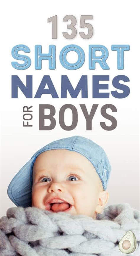Short Boy Names 135 Actually Cute Baby Name Ideas 2023