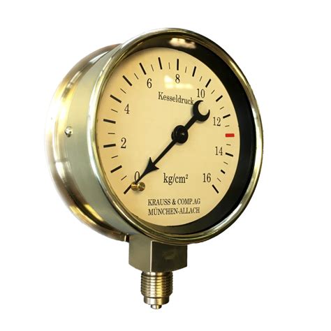 Traditional Brass Pressure Gauges