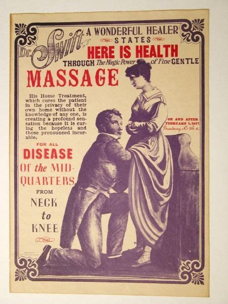 Dr Swift S Massage Treatments From The Time Of Hippocrates The Term “hysteria ” Or Literally