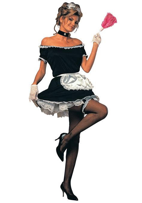 Women S Sexy Role Play French Maid Wet Look Fancy Dress Costume Outfits Apron Ebay
