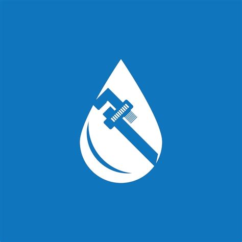 Premium Vector Plumbing Service Logo Vector Template Illustration