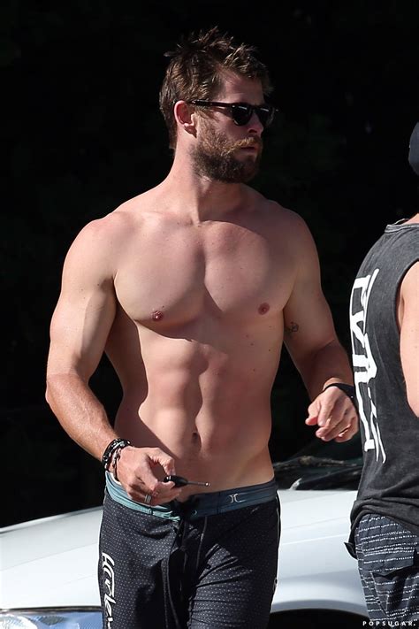 Chris Hemsworth Shirtless Photos That Will Do Unspeakable Things To Your Body Chris