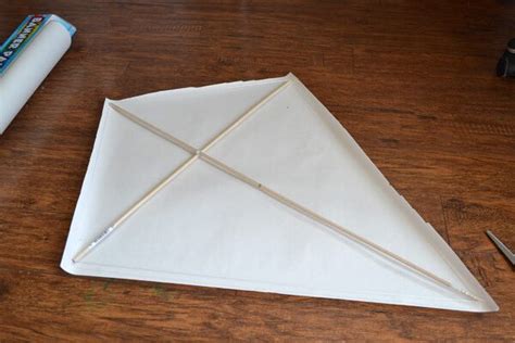 Diy Paper Kites Simple Diamond Kite Dream A Little Bigger