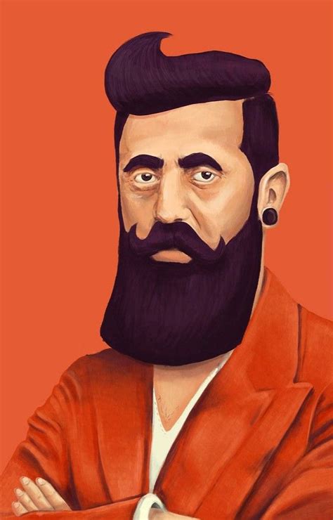 Theodor Herzl Hipster Art Illustration Creative Artists