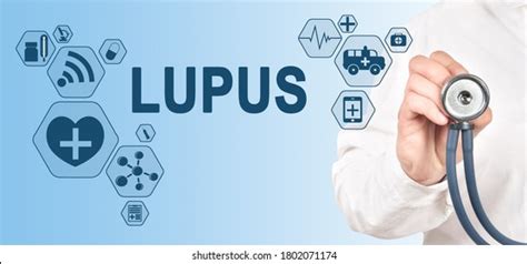 Lupus Diagnosis Medical Healthcare Concept Doctor Stock Photo