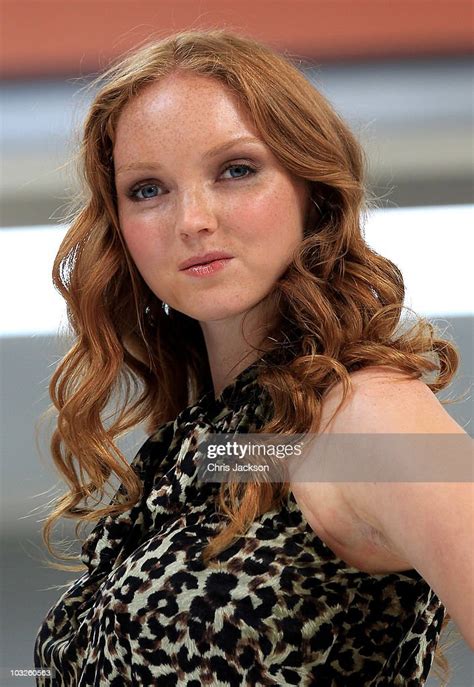 Model Lily Cole Attends Photocalll To Announce The Winners Of The