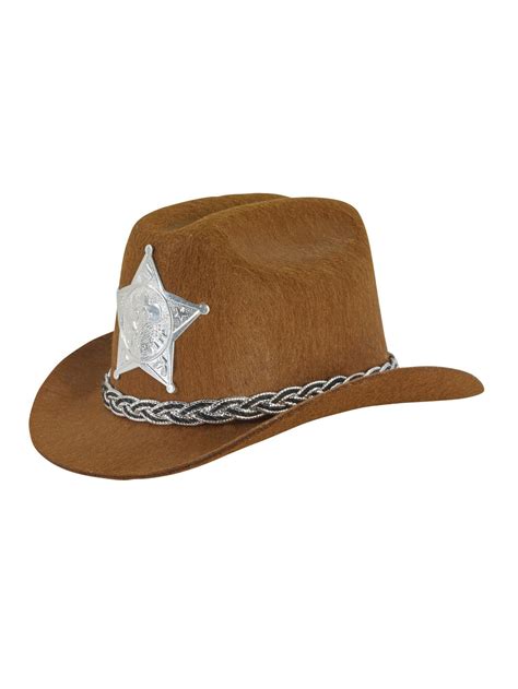 Brown Mini Cowboy Hat — Costume Super Center