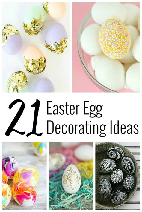 21 Unique Easter Egg Decorating Ideas Sincerely Jean