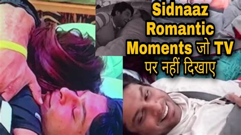 Sidnaaz Romantic Moments Tv Sidnaaz Moment Bb Unseen Clip Youtube