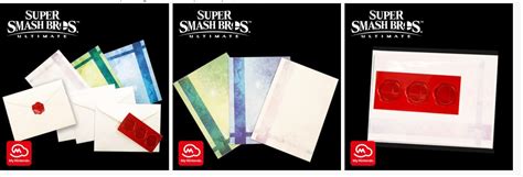 You Can Get Official Real Life Smash Bros Envelopes On My Nintendo