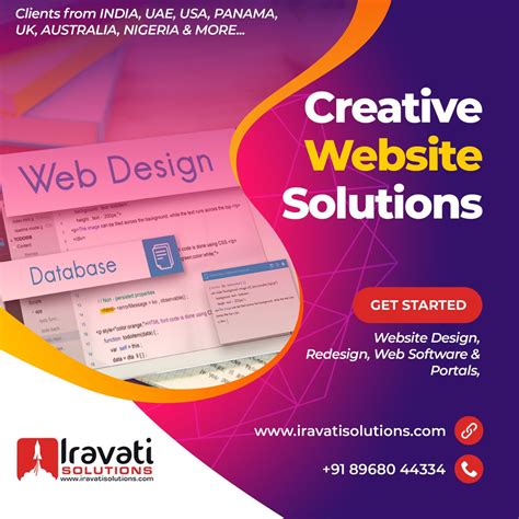 Creative Website Designs Web Development Design Website Design