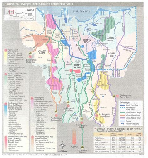 Aplikasi Game Dingdong Online: Peta Daerah Banjir Jakarta