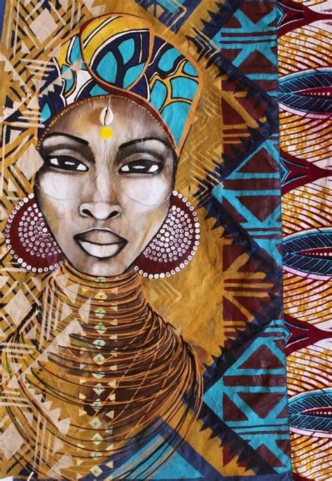 Pin By Ebony 1963 Spirit On Crown Global Head Wraps African Art