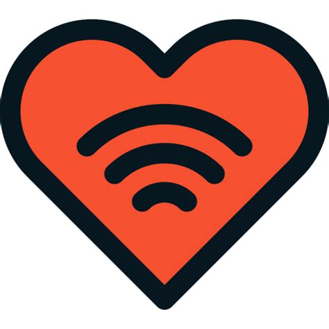 Wifi Free Love And Romance Icons