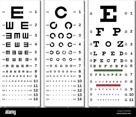 Glaucoma Eye Test Stock Vector Images Alamy
