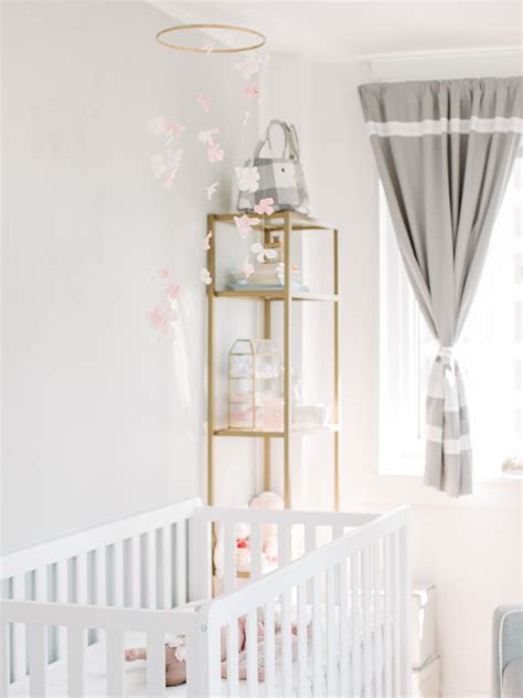Elegant Baby Girl Nursery In Nyc Apartment Project Nursery