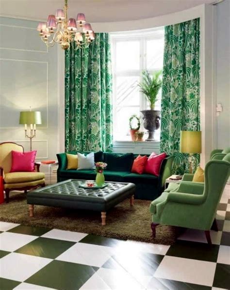 Trends In The Interior Emerald Green Is The Trend Color Interior