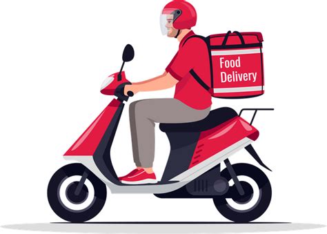 Delivery Bike Png Png Mart