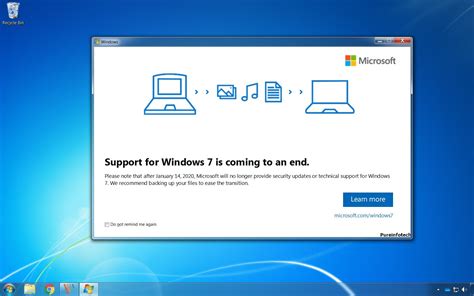How To Disable End Of Support Reminders On Windows 7 Pureinfotech