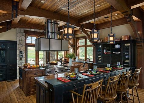 Do you have old fencing that the horses have chewed on? 24 Beautiful Western Kitchen Decor | Home Design Lover