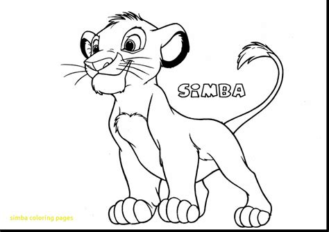 Mufasa Coloring Page At Getcolorings Free Printable Colorings The