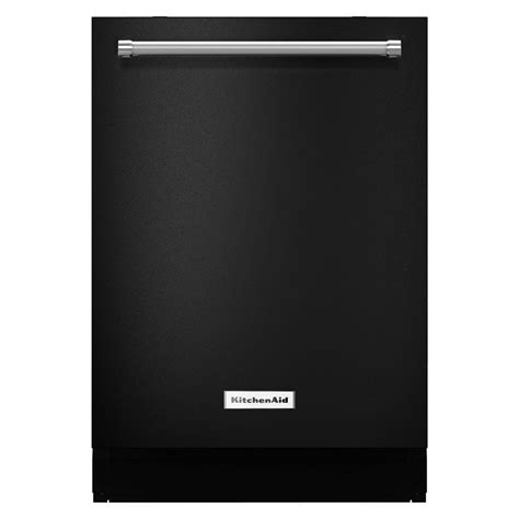 Does the home depot have energy efficient stainless. KitchenAid Top Control Dishwasher in Black with ProScrub ...