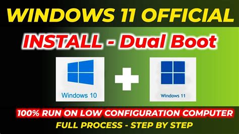How To Install Windows 11 In Dual Boot With Windows 10 Dual Boot