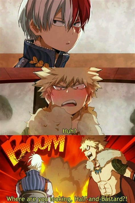 Pin By Uzumakikorra On Bakutodo Bakugou Katsuki And Todoroki Shoto