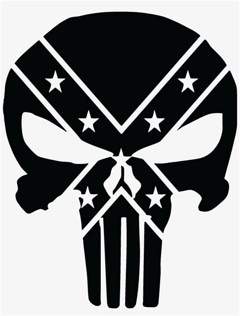 Punisher Skull Flag Svg