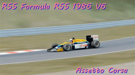 RSS Formula RSS 1986 V6 Assetto Corsa Suzuka YouTube