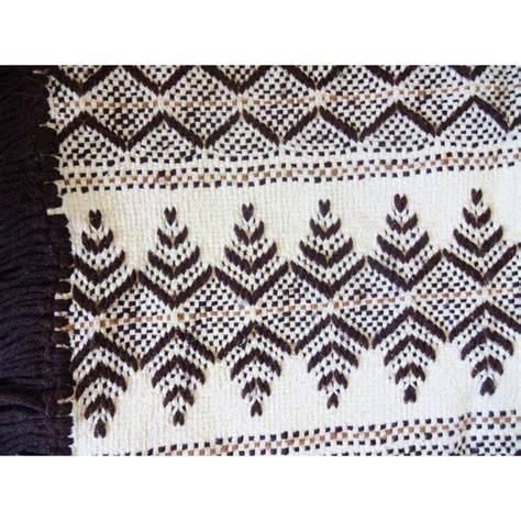 20th Century Swedish Weave On Monk Cloth Huck Embroidery Blanket Chairish