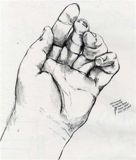 Foreshortened Micron Hand By Shyshadow On Deviantart