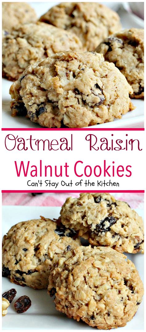 Oatmeal Raisin Walnut Cookie Recipe Design Corral