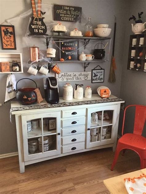 55 Scary Gothic Halloween Kitchen Décor Ideas To Turn It Spooky In 2020