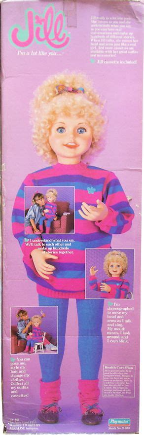 Jill 33 Animated Talking Doll Playmates 1987