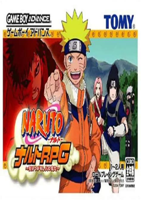 Naruto Rpg Uketsugareshi Hi No Ishi Rom Download Gameboy Advancegba