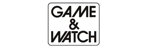 Game And Watch Watches Logo Nintendo Logo