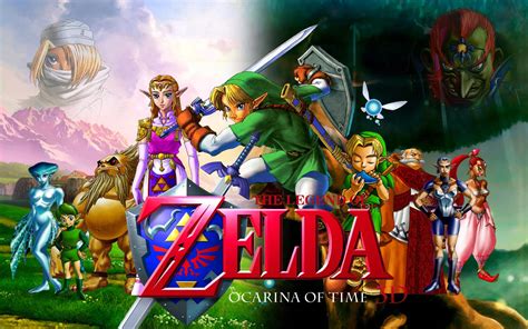 46 The Legend Of Zelda Ocarina Of Time Wallpapers Wallpapersafari