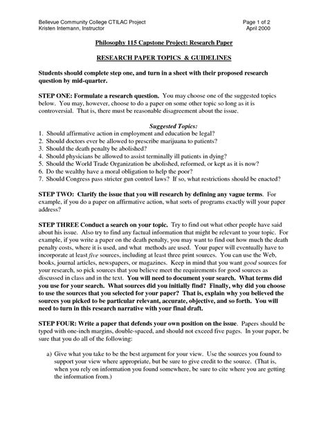 This is a very good idea since it will we are the best college paper writing service and our professional writers have the right skills and experience. Apa Capstone Paper Examples : Word Capstone Project Wee ...