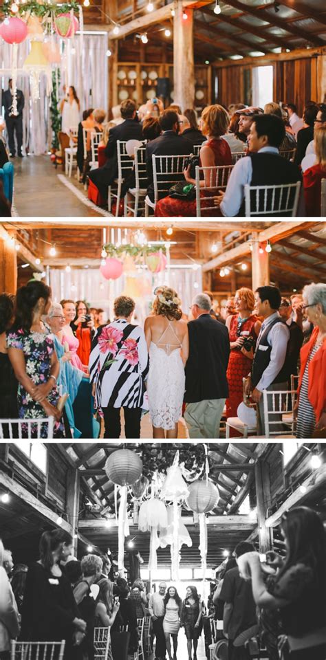 natalie and nicole uber creative rustic ‘barn eccentric lesbian jewish wedding at sydney polo