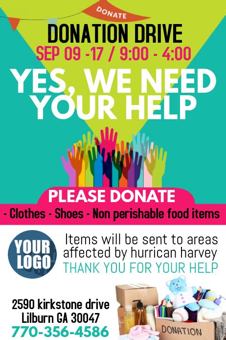 Donation thank you from person to person template. Copy of DONATIONS | PosterMyWall