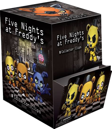 Five Nights At Freddys Fnaf Hangers Series 1 Mystery Box 24 Packs Ucc
