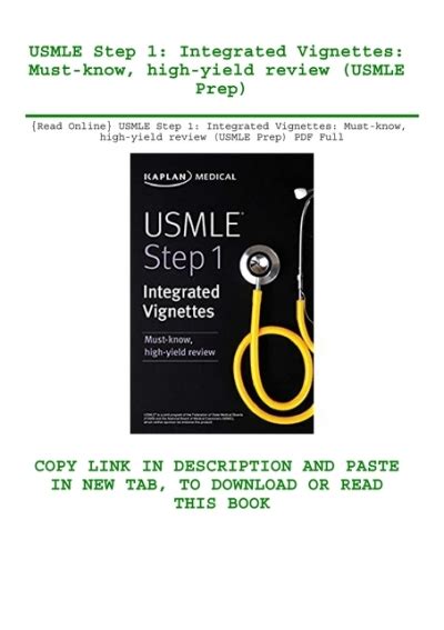 Read Online Usmle Step 1 Integrated Vignettes Must Know High Yield