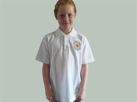 Holy Trinity Ce Gold Polo Shirt Graham Briggs School Outfitters