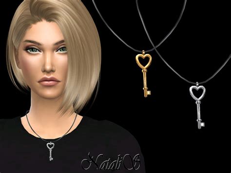 The Sims Resource Nataliskey To My Heart Pendant