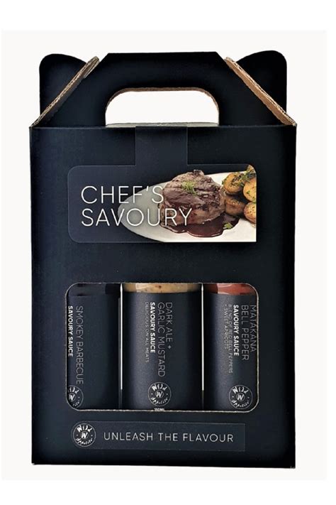 Wild Appetite Chefs Savoury Trio Of Sauces Set Of 3 Nxp Formerly