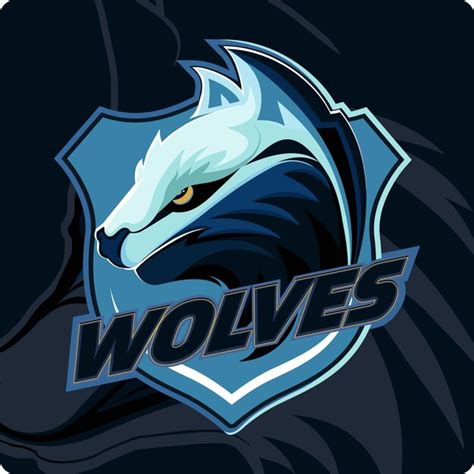 Premium Vector Wolf E Sport Mascot Logo Vector Mascot Emblem Design